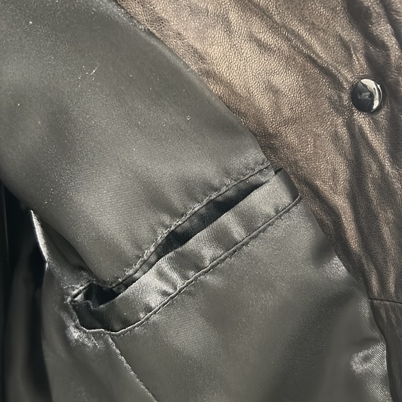 Anonymous John Carlisle black Soft Leather Jacket XS - Picture 8 of 9